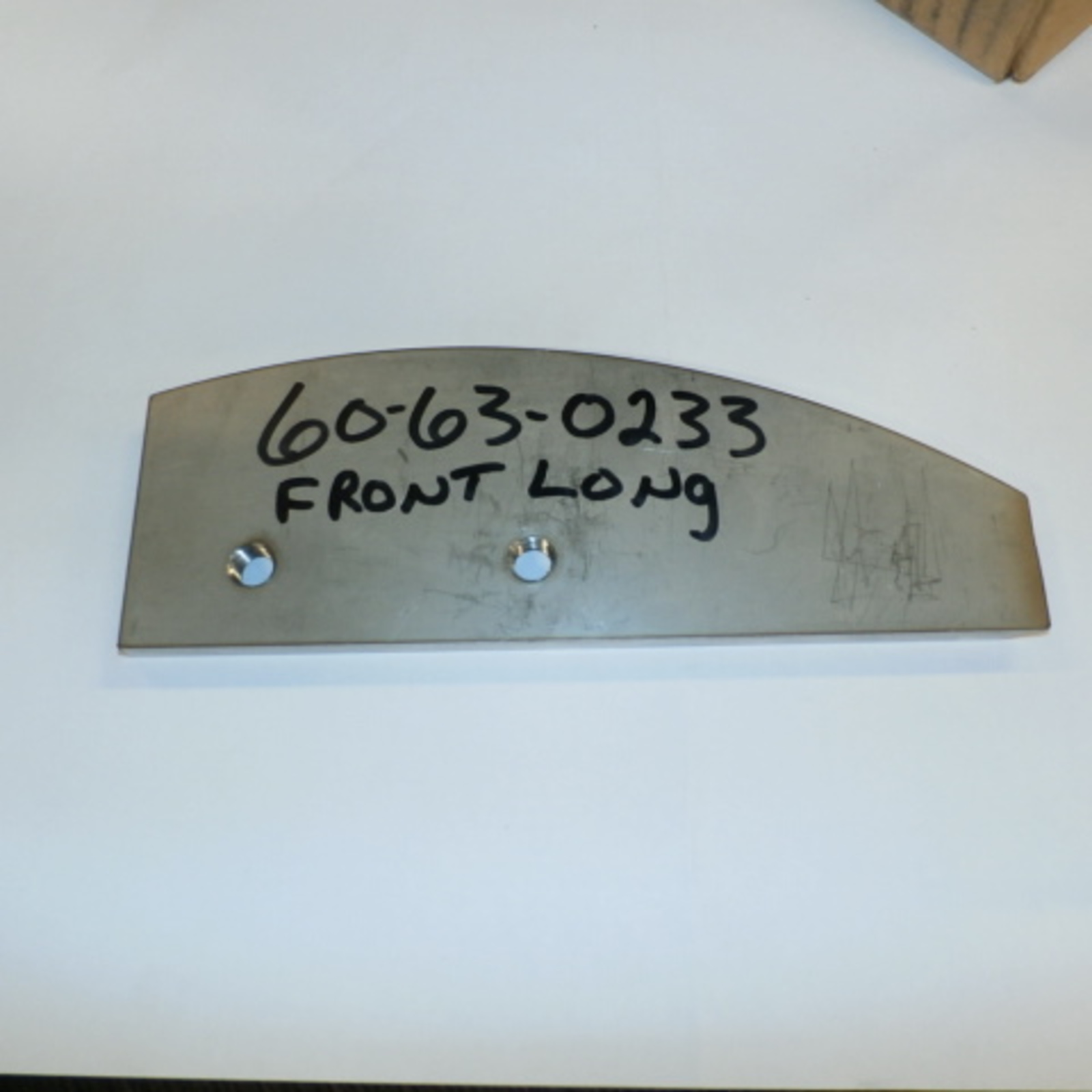 Front slider blade 3-K bottom f/Maxima 700-130